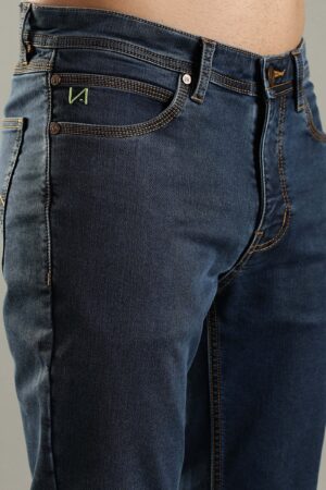 Earthy Denim Pant - Dirty Blue
