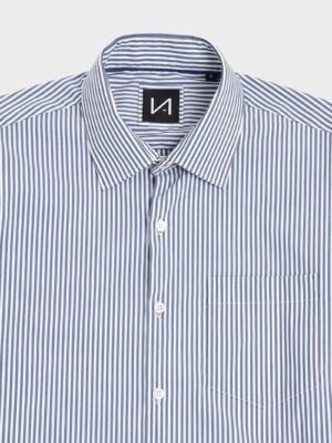 Earthy Stripes - White and Navy